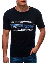 Granátové bavlnené tričko Freedom S1586