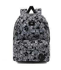 JEDINEČNÝ ČIERNO-BIELY RUKSAK OLD SKOOL III