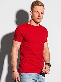 Jednoduché tričko v červenom prevedení S1370