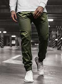 Khaki chinos joggery A/0952