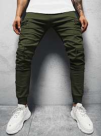 Khaki trendy joggery O5Z