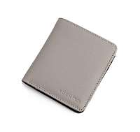 Kožená peňaženka v šedej farbe Halter