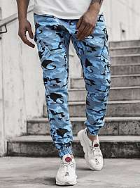 MASKÁČOVO-NEBESKÉ TRENDY JOGGERY A/0853