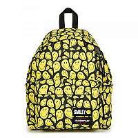 Mestský žltý ruksak so smajlíkmi Eastpak Stretch