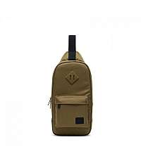 Moderná khaki taška cez plece HERSCHEL 600D POLY