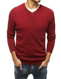 Nádherný bordový sveter