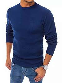 Nebesky modrý jednoduchý sveter