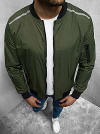 Originálna zelená bomber bunda JS/M10291
