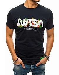 Originálne granátové tričko s potlačou NASA