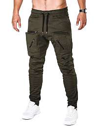 ORIGINÁLNE JOGGER NOHAVICE KHAKI P705