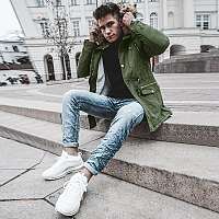 Pánsky outfit do chladného počasia