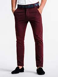 POHODLNÉ CHINOS NOHAVICE BORDOVÉ  p830