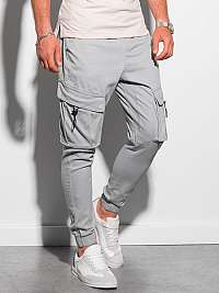 Šedé jogger nohavice P1026
