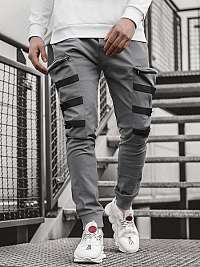 ŠEDÉ PÁNSKE JOGGERY G/11132