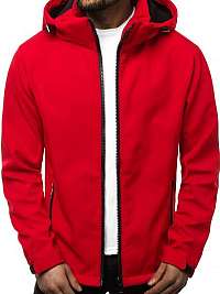 Softshell bunda červená JS/56008