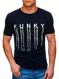 Štýlové granátové tričko Funky S1397