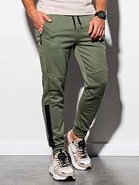 Štýlové khaki tepláky P920