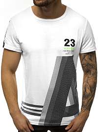 Štýlové tričko biele JS/SS10932Z