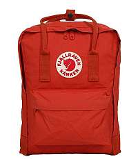 Štýlový červený ruksak Fjallraven Kånken