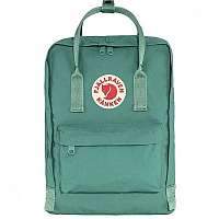Štýlový zelený ruksak Fjallraven Kanken Frost