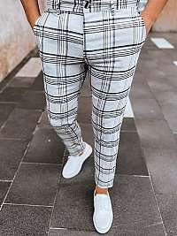 Svetlošedé chinos elegantné nohavice