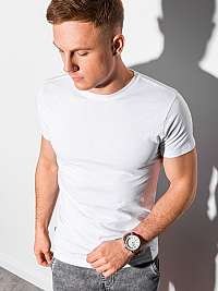 Trendové biele tričko S1370