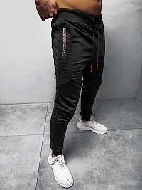 Trendové čierne tepláky JS/68K10223