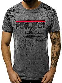 Trendy grafitové tričko JS/SS10917Z