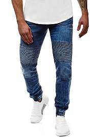 TRENDY MODRÉ PÁNSKE JOGGERY OZONEE RF/HY352