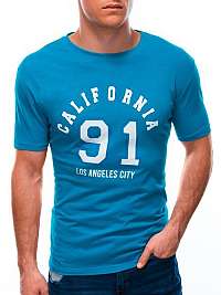 Tyrkysové tričko s potlačou California S1589