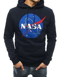Zateplená mikina v granátovej farbe NASA