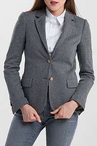 BLEJZER GANT O1.HERRINGBONE JERSEY BLAZER