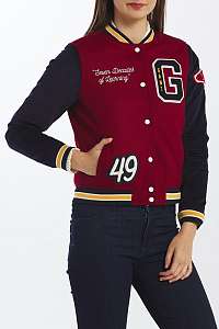 BUNDA D1. CORD GANT VARSITY JACKET
