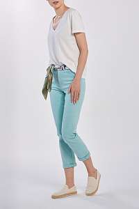 DŽÍNSY GANT D1. HW SLIM CROPPED COLOUR JEANS