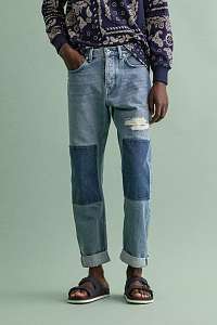 DŽÍNSY GANT D2. CLASSIC PATCH JEANS