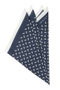 GANT O1. PAISLEY POCKET SQUARE