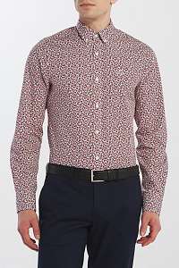 KOŠEĽA GANT D1. MICRO FLORAL PRINT SLIM BD