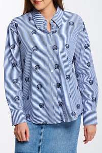 KOŠEĽA GANT D1. RELAXED STRIPE CREST SHIRT