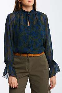 KOŠEĽA GANT D2. FALL FLOWER CRINKLE BLOUSE