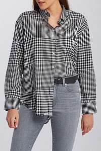 KOŠEĽA GANT D2. HOUNDSTOOTH RELAXED SHIRT