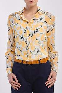 KOŠEĽA GANT D2. LEMON COTTON SILK SHIRT