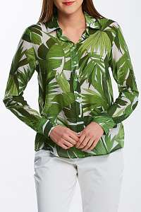 KOŠEĽA GANT D2. PALM BREEZE COT/SILK SHIRT