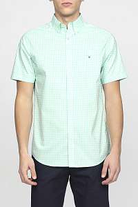 Košeľa GANT THE BROADCLOTH GINGHAM REG SS BD