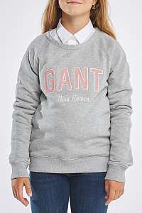 MIKINA D1. GANT LOGO C-NECK