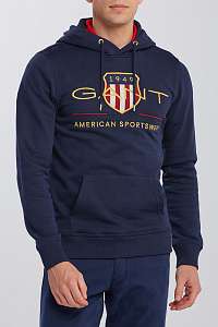 MIKINA GANT ARCHIVE SHIELD HOODIE