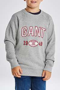 MIKINA GANT D1. FOOTBALL LOG C-NECK SWEAT