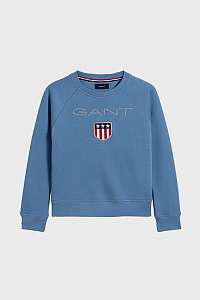 MIKINA GANT D1. GANT SHIELD LOGO C-NECK SWEAT