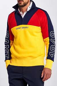 MIKINA GANT D1. GANT SPORT HALF ZIP