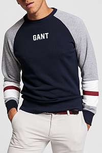 MIKINA GANT D1. LOGO C-NECK SWEAT