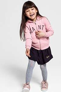 MIKINA GANT D1. LOGO FULL ZIP HOODIE